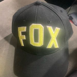 Black fox hat